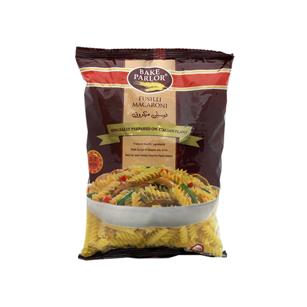 Bake Parlor Macaroni Fusilli Bag 400g