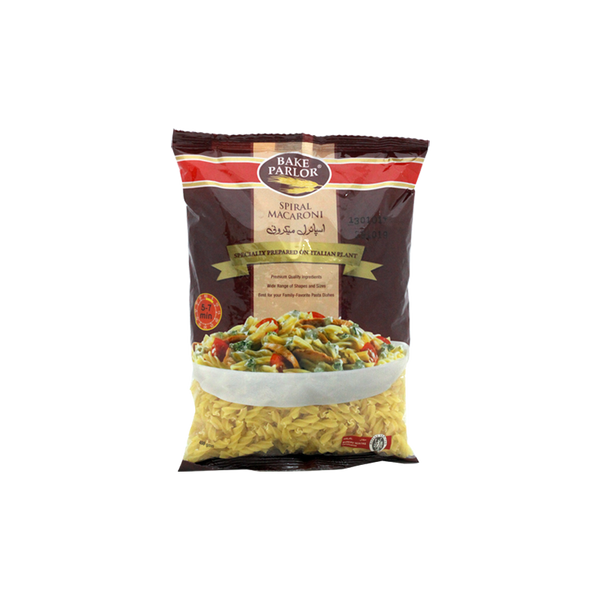 Bake Parlor Macaroni Spiral Bag 400g Bag