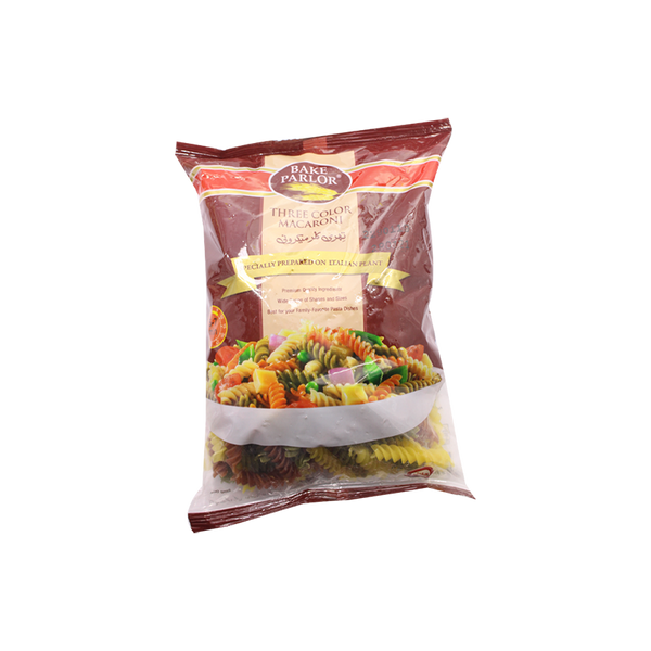 Bake Parlor Pasta Vegetable 3 Colour Bag 400g