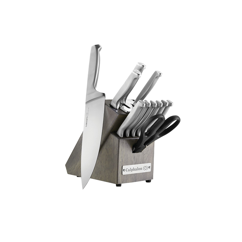 Calphalon Classic Self-Sharpening Stainless Steel 12-Piece Knife Block Set