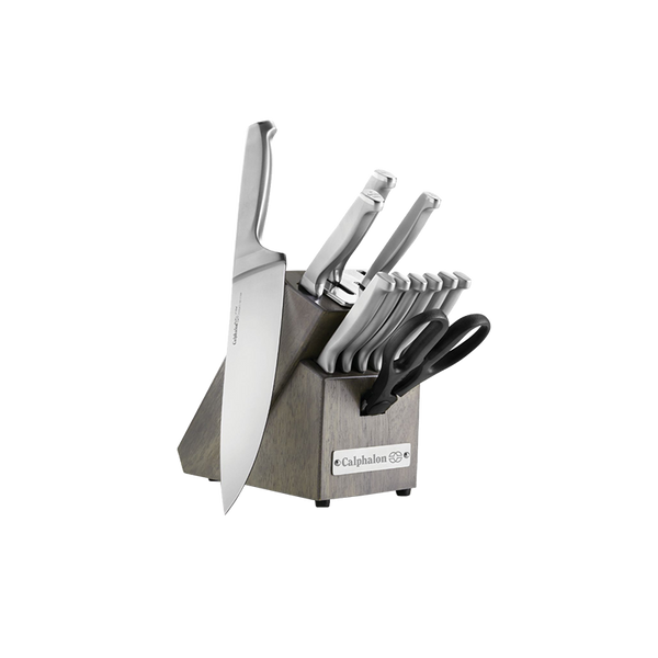 Calphalon Classic Self-Sharpening Stainless Steel 12-Piece Knife Block Set