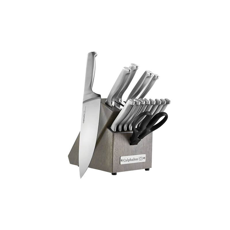 Calphalon Classic Self-Sharpening Stainless Steel 15-Piece Knife Block Set