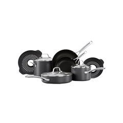 Calphalon Classic™ Hard-Anodized Nonstick 10-Piece Cookware Set with No-Boil-Over Inserts