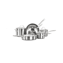 Calphalon Classic™ Stainless Steel 10-Piece Cookware Set