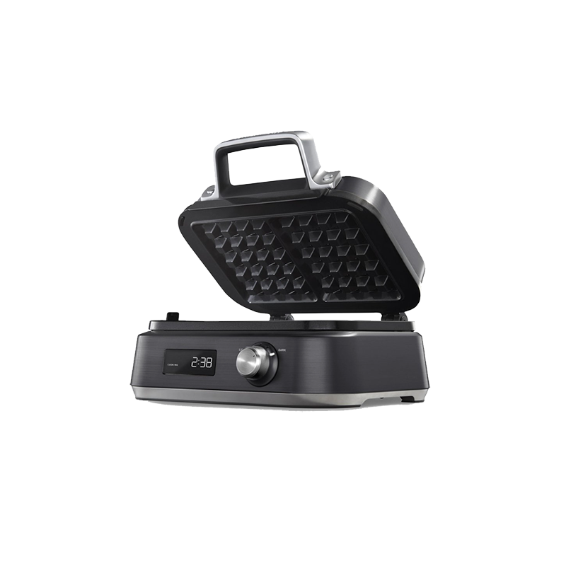 Calphalon InchtelliCrisp™ Waffle Maker, Dark Stainless Steel