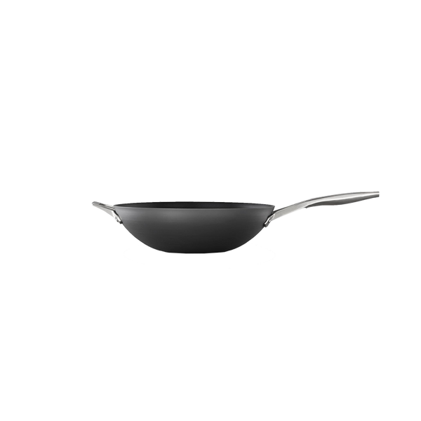Calphalon Premier™ Hard-Anodized Nonstick 13-Inch Flat Wok