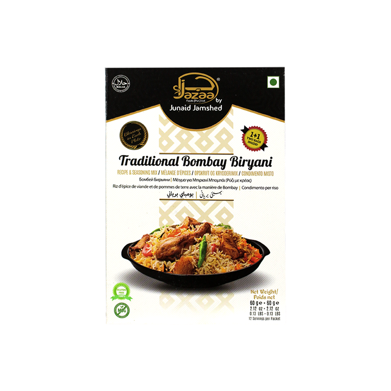 Jazaa Traditional Bombay Biryani 60+60g