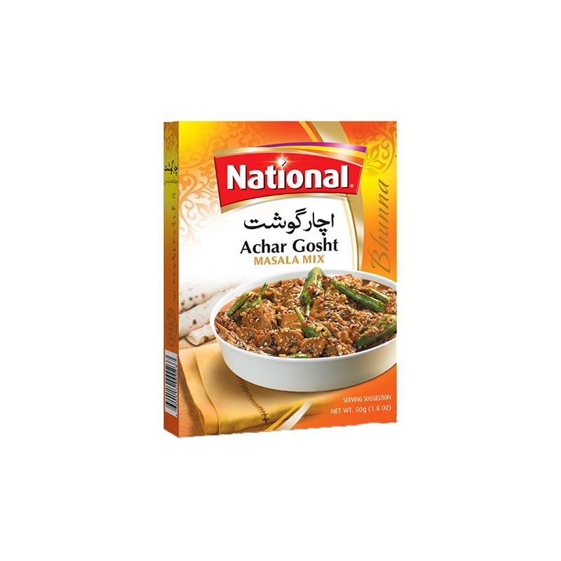 National Achar Gosht 50gm Masala Mix