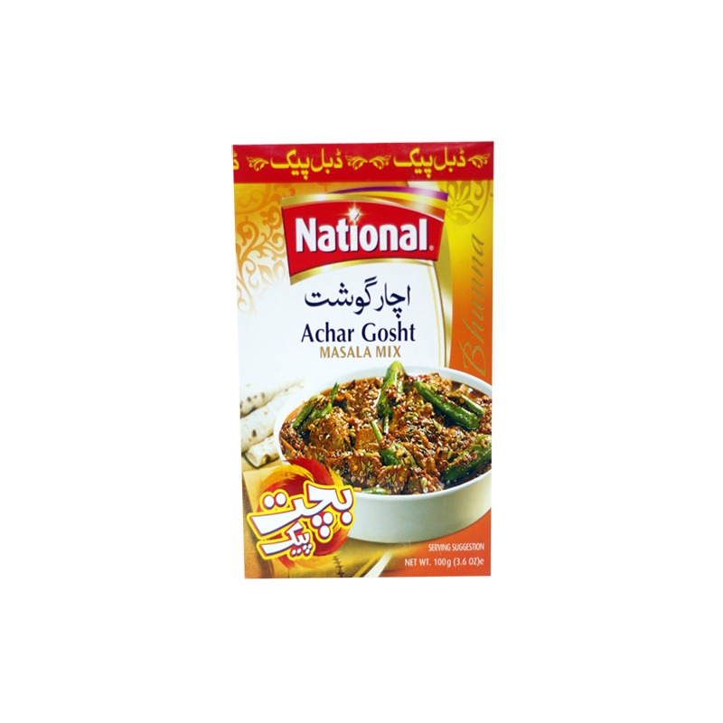 National Achar Gosht 86gm Masala Mix