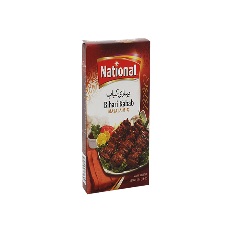 National Bihari Kabab 50gm Masala Mix