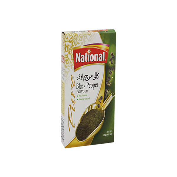 National Black Pepper Powder 25g