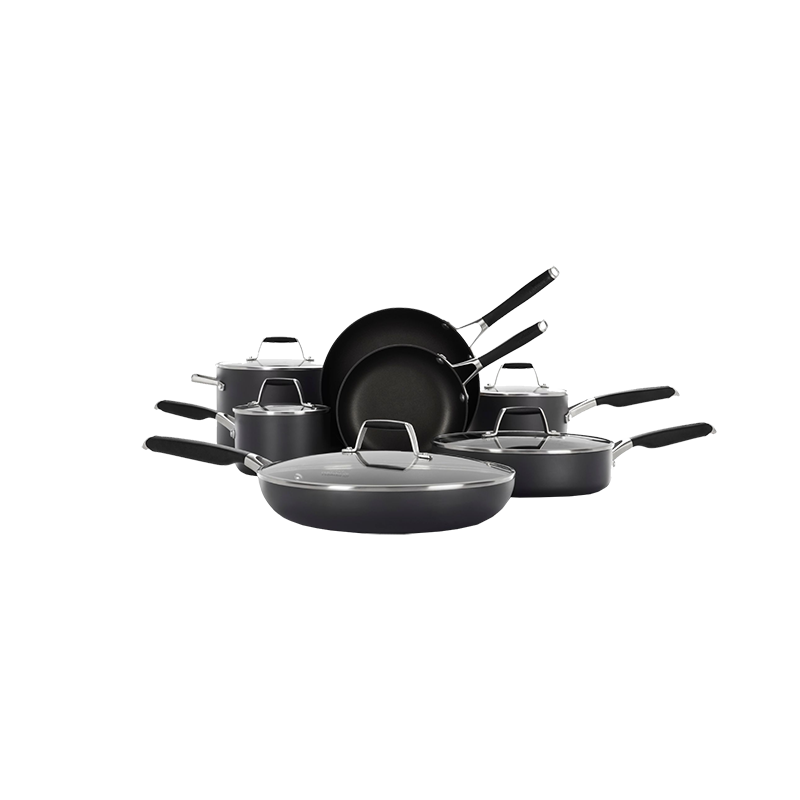 Select by Calphalon™ Hard-Anodized Nonstick Pots and Pans, 12-Piece Cookware Set
