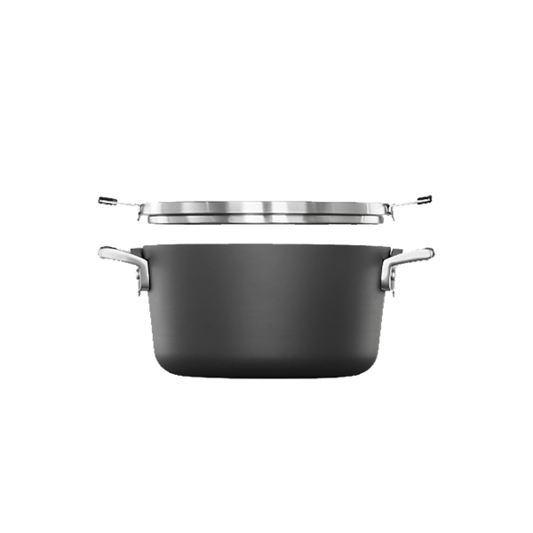 Select by Calphalon™ Space-Saving Hard-Anodized Nonstick 6-Quart Stock Pot with Cover