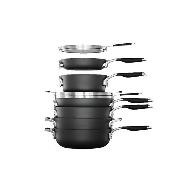 Select by Calphalon™ Space-Saving Hard-Anodized Nonstick 9-Piece Cookware Set