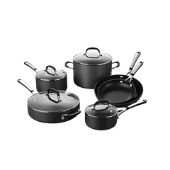 Simply Calphalon Hard-Anodized Nonstick 10-Piece Cookware Set
