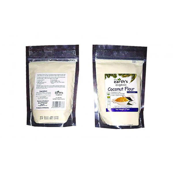 The Earth's Organic Coconut Flour 175gm
