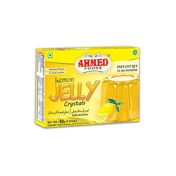 Ahmed Lemon Crystal Jelly 80g