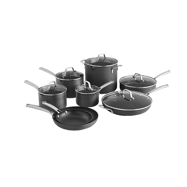 Calphalon Classic™ Hard-Anodized Nonstick 14-Piece Cookware Set