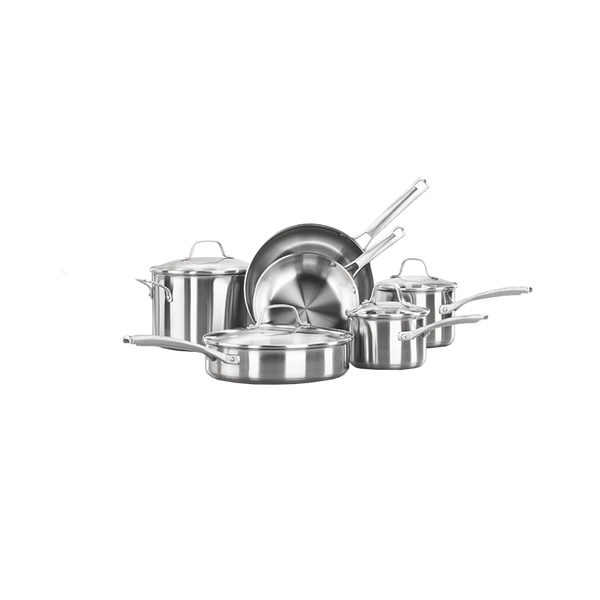 Calphalon Classic™ Stainless Steel 10-Piece Cookware Set