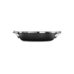 Calphalon Premier™ Space-Saving Hard-Anodized Nonstick 12-Inch Everyday Pan with Cover