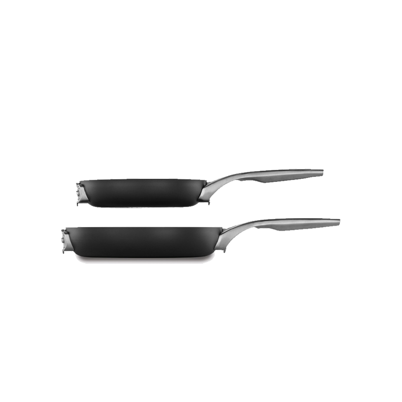 Calphalon Premier™ Space-Saving Hard-Anodized Nonstick 8-Inch and 10-Inch Fry Pan Set