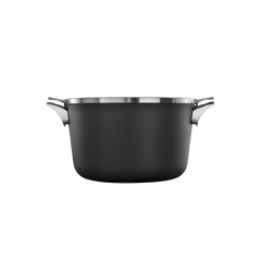 Calphalon Premier™ Space-Saving Hard-Anodized Nonstick Cookware, 12-Quart Stock Pot with Cover