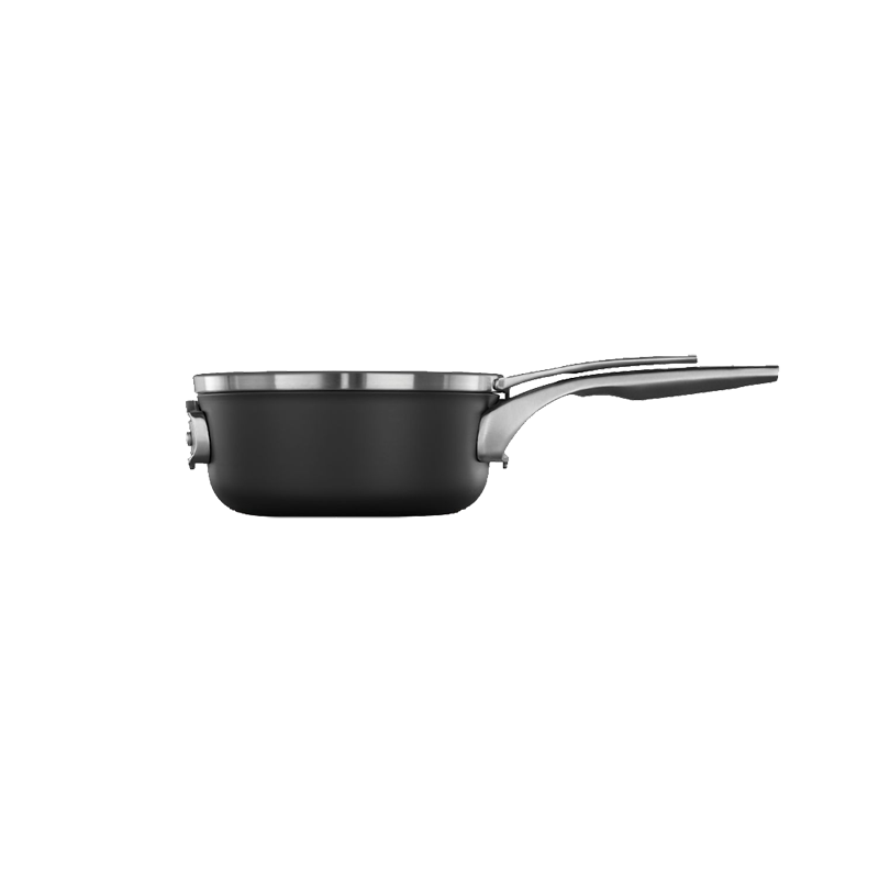 Calphalon Premier™ Space-Saving Hard-Anodized Nonstick Cookware, 2.5-Quart Sauce Pan with Cover