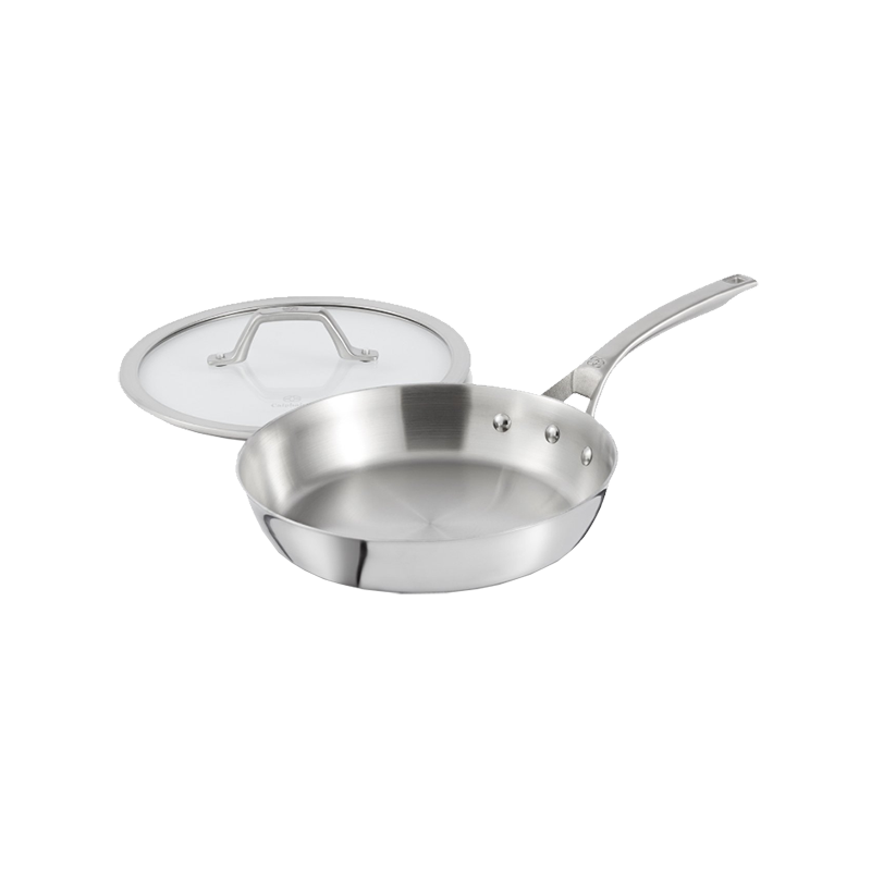 Calphalon Signature™ Stainless Steel 10-Inch Skillet Pan with Cover