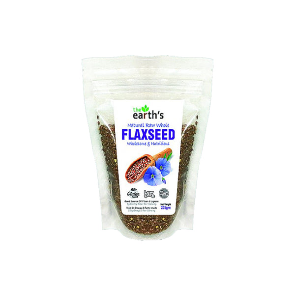 Earth's Flaxseed Gluten Free 225gm