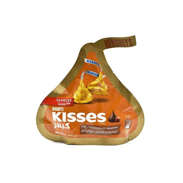 Hershey Kisses Hazelnut 150gm