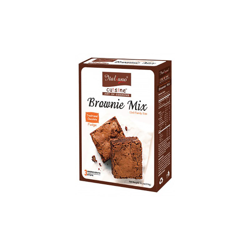 Italiano Brownie Traditional Chocolate Fudge 519gm