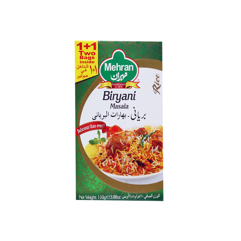 Mehran Biryani Masala 100g D/Pack