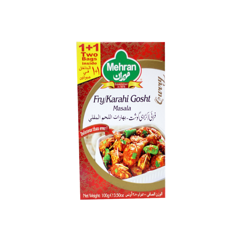 Mehran Fry Karahi Gosht Masala 100g D/Pack