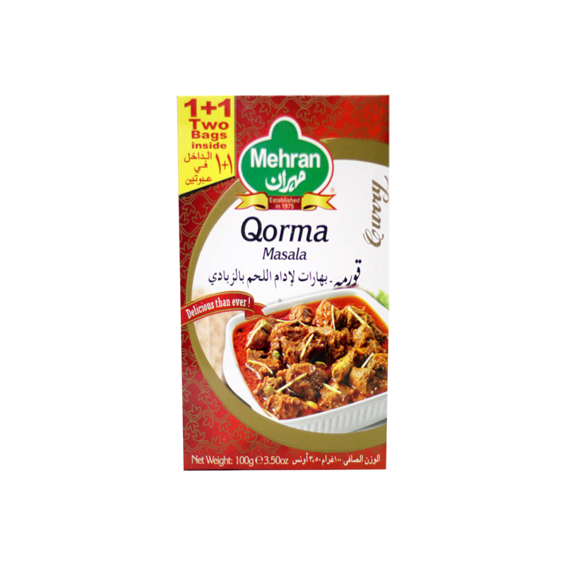 Mehran Qorma Masala 100g D/Pack