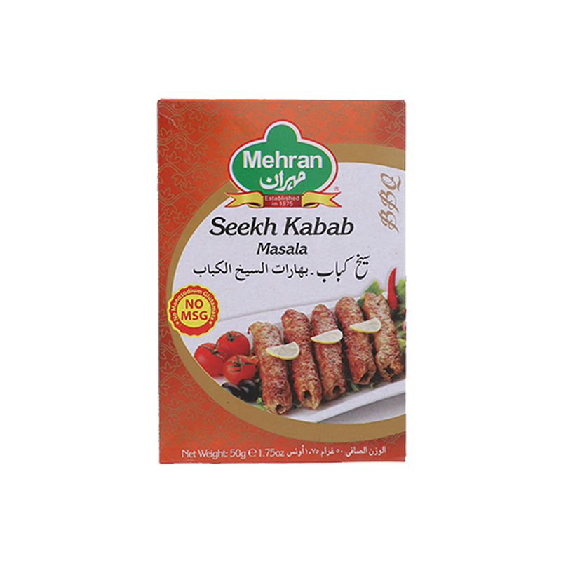 Mehran Recipe Seekh Kabab 50g