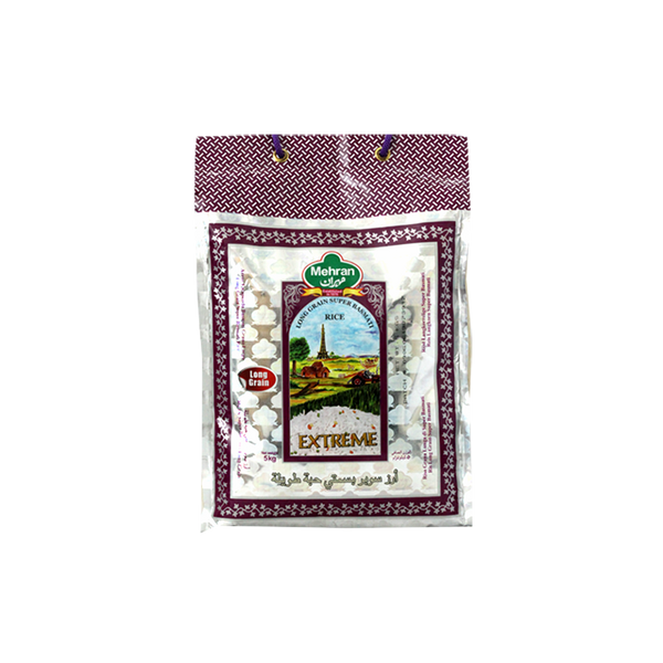 Mehran Rice 5kg Long Grain Super Basmati