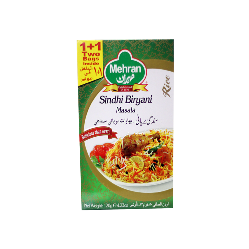 Mehran Sindhi Biryani Masala 100g D/Pack