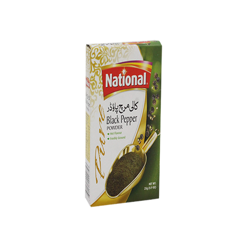 National Black Pepper Powder 25g