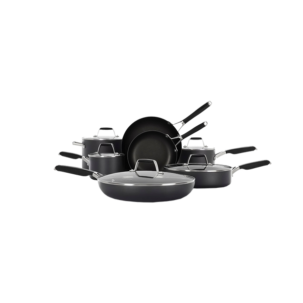Select by Calphalon™ Hard-Anodized Nonstick Pots and Pans, 12-Piece Cookware Set