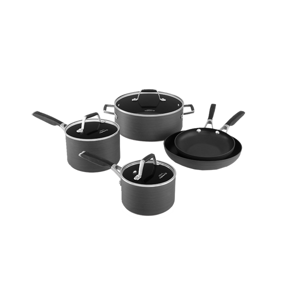 Select by Calphalon™ Hard-Anodized Nonstick Pots and Pans, 8-Piece Cookware Set