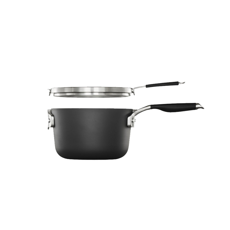 Select by Calphalon™ Space-Saving Hard-Anodized Nonstick 3.5-Quart Sauce Pan with Cover