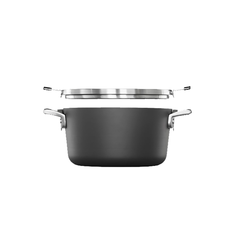Select by Calphalon™ Space-Saving Hard-Anodized Nonstick 6-Quart Stock Pot with Cover