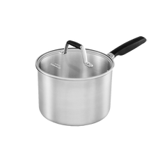 Select by Calphalon™ Stainless Steel 3.5-Quart Sauce Pan with Cover