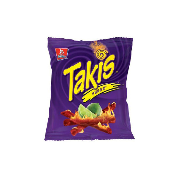 Takis Fuego Hot Chili Pepper & Lime Tortilla Chips 28gm